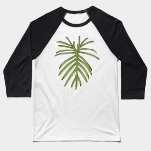 Philodendron Elegans Beauty Big Leaf Baseball T-Shirt